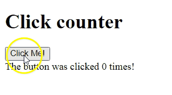 click counter in javascript