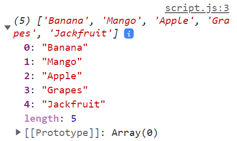 Javascript parse JSON to array
